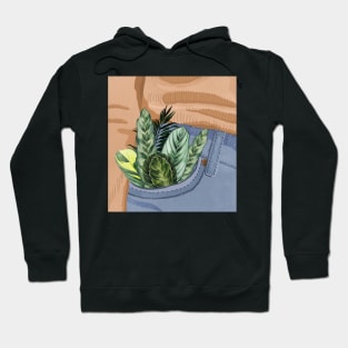 Pocket Of Plants Hoodie